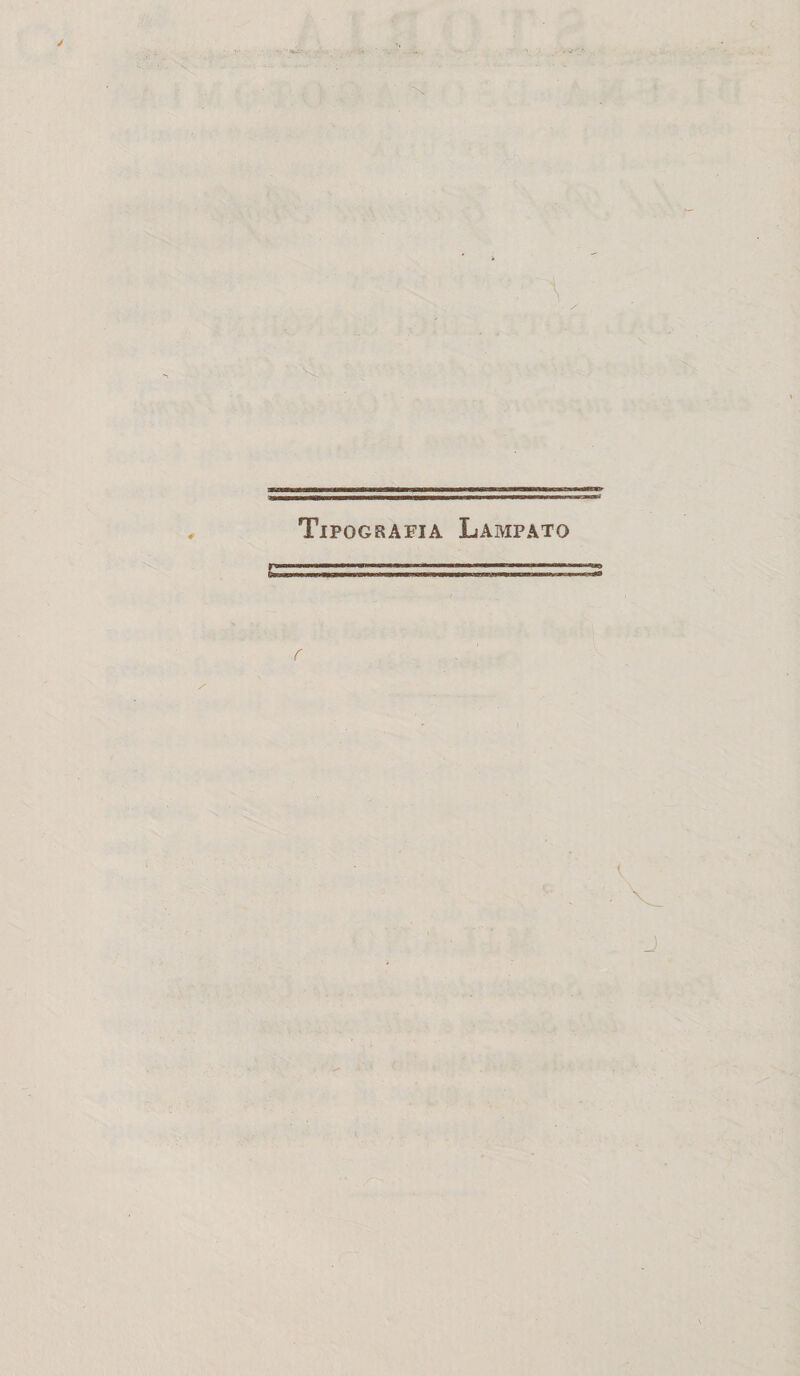 / Tipografia Lampato ... ■■ ■ .. ■ ■ c / J