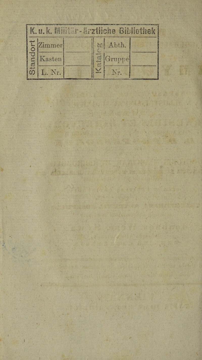 St an do rt rurat >irv w -t *ir.-rm tr^r.-rrrcr/—vi uu. nau>«*i >.mwi ar1 ;«rjg «vaar^T^-.tiT S Zimmer . i ! bf: C * «M»» ! (l) ( ~U~/ ] vU !- Abth. Kasten I Gruppe L. Nr. i ! ' Kr.