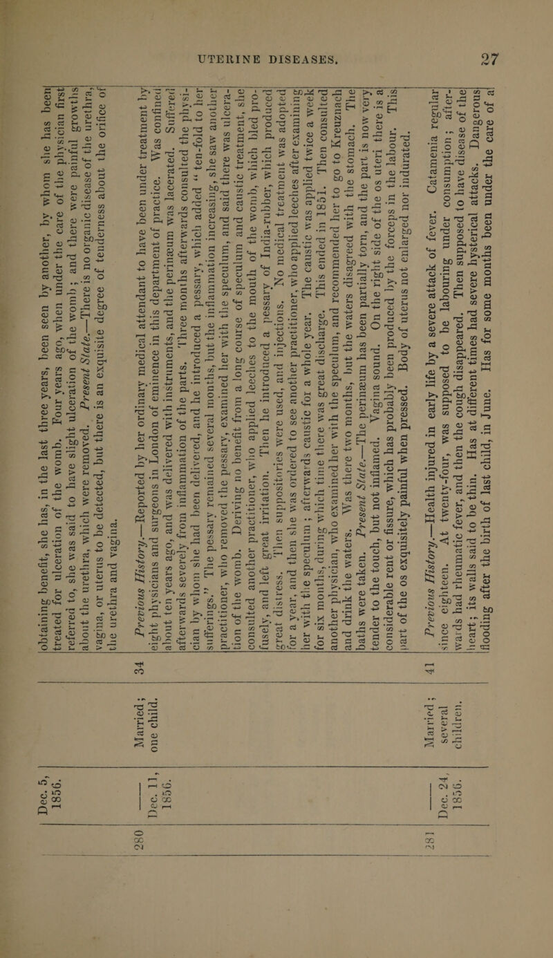 CO « O — 4-> CJ £ - S « £ as a c o u <£ ^ u .h S— O w d <-• Jo fcc 2 ^ p,.S j G ° 0 U Cm CJ r— _ 'jj ° -^ <u ra as <*_ •<-* a a 3 o ■£ G cj cz z: u cj g 33 -P 60,P CJ t~ - „ ^ ** PS £ O a cos Cti r^S >, g  ^ G G- 2 S *•? cj co G CJ c ^ £0<tH G rC co CD S c *-. 6o^_ S ^ O -4-» G co O cj cj * CJ J-. 60 CJ nT 33 <—■ H o i 5 ■§:s a 0-/0 NO • 1—1 CO o 3 &amp;3 CS ® C N X 3 C S « a co _ b P C3 QJ o _ O 3 o ? O-i a Ph 3 <*> = a CO jS £ 2 £ ** cd CO '>4— 2 C r^j cO _ O o' CO o •rH o Sh ■{5 T3 g 60 a s CJ § > ^ __r C3 '-^ G cj cd S-. 4-3 CJ U o *- oj r> a; a; G= CO - nT O W T co -a « 5 <« -g -a .- 5s o bP -u 22 ■ o zr o  i- 2 . « g -a - as = 35 g 2 a to»2 ^  'g ss - <3 ® „ 85 In G =3 +3 G3 cj P CJ .5 a - — - -j -£ g *2 5 'be o »—■ j_ CQ O i- d > ^ , - h ! a^' G C c o C r- OJ C r- 4-H §w o cO co O CO is jj£ I Ji o oi ^ ^ S3 o c o « A r« O co *3 3 ^ cd ^2 S-. <D nr O) r #o ■t^t a o o a o £ rO P-l 5 O 2 -g — o o a CD QJ i § S| CO CO S V * j3 S ? a £ a «s a co o S CO s ^ C M o o a a ^ v a - 4-» 02 SI <U CJ nr nr fc£A$ n3 o q; e o-> cj CJ -M i 3 C- r^ 2 r co - a r n ^ QJ a3 a t>> CO .co CO a « o o a Nl 3 <U o ^ 2 o CD c3 o OJ nr £?rrt cd .3 32 'TS esi CO 'a s <« a a ^ as a a o a co co a o c a3 ^ = a a — G nr L-i O co CJ 60 CJ £3 72 Ph r—i O C ■ 4a> CD G GO JD in G r—4 CJ 1 r-* ( nr CD in nr rr\ ^ 5-< a -h _ a a-'S s p<o a ■a ,£ a= o a ^ ** a co nr ■^3 c3 p G o3 nr G CD •4-3 a ^ G co' ^ a g S « a S G G C g cd r — ^ 5h 'h >. • — -m o3 H g '2 G w  a ^ — a rr <+- jr ^ nr o -—> ^ Z §'^ o £aa n ^ a a -*r ^ - as S T2 .a a - a) ^ 'G a -a a co £ a ” as O O F = a- <u £ -3 a fcc_ ^ ei pa g i a a o I ” ^2 i^c o p, I s » « !>C .2 a v o a <o *4 in ^ w § >. a as •S as a a £> a. a 5“ +3 S ^ ao n C ^ l«i I cd or cd !> ^C >• &amp; S— rt G co rr co G «D Oj G nr G CD CJ G nr C £ G G c G G o o CJ CD n* CL co co £ *o >.' C» h rS (D 'o nj ■4-3 • i-h r . ^ o 3 . a a fcn S a c- a as -3 © o a g r~H 5-i nr JI § 2 ^ CD CD r-- 33 r—H CJ .rx nr g s £ cj 9 S a a S f -3 a P a ps ctl as ^ t co a _ co as -r a p: &amp;o ; a .- c 2 « a -*-' Jh _ as -m ■— a rjJ ^T! C.^ « ^ a Ph 22 rc 3 a 3 c 2 a o o r « »» ^ J £ a 53' H H w 2 a 2 g .2 s~* a ‘“.S co fco «* g a >* 2 Z> 2 a a ■a .22 -w .a as as a: a ^ *» Cw ^ G CJ - O G nr G £ ~ CJ G <2 « S Ph CJ G CD G m O •SH ^ -G _3 Cw CJ 03 1-H p~l r g cj nr GO o u .£ o CO a ^ P-nr G cj £ j-4 G to O CD be £ • n '*■' £ O G Ca • —' ■ — J-h CJ CJ 13 CD .rx CD co -*-* — J-H ^ CO c CJ o G w -< Ifl 0 W * •c a'? 2 G c nr g g = ■ - s E = CO CD J— rftT v nr n 2 s rP CJ o G CJ co £ H o ^ ^. CO ^ 60 ii*.£ 11 a co 5 tj -a <« £ cfl 2 qj 3h ^ p o ^ 1? a a a a a; a — to O -a <U 'Z an Pi ‘.cop a r a a -2 o O- a. a |r fcD I—1 .G ^ fcJj r; o 3 ^3 a as 4_3 «4-( • n^ CO CO cj co g _ n w 3 ¥ ^ CJ G Pi*^ /H ^ co P u h G ^ O 0 C tov2 p ~ as a a a ^ aa §£S»ufl s fcp >.^ ^ 0 p g p g nr ^ £ «n bi] o 0 r0 .G *G P c i 4—* n* _ cd co G ^ 22 a a 2 -a aS a r -S e ^ a PS P P g P 0 0 w ^ g O as v-. p a ^ go a +3 co -c SaH^S Ph 3 co — “ K rt >» • g.S.ES’g as <- a bo a to :°a^S .p e a > ^ p, is o as ^ -s P l. a fj a3 5 •£ J a a jz !s 'g -P 3 a -a s^ a i-3 a^ •p 03 -rt g a «fca -g «x a a k® sg 2 a pj a 1 =o jj a >-> o ^ “ a | . -g o 'a ■s * J 5 S s £.j5jaS *a § oil jp as «3 a .a o la as as a a> O a a a s a a c a a o a SO rt -P -u O 3- a ' a so co G (-X r~i r2 O C to'i *g ' CJ o p CD CJ .•.UP G <0 G CJ 5 a to a *- 5 a .a a co rs a o a f—I a .2 S —^ • a S a 2 gill o CD O ca G ^ nr g 9 CJ CJ O a J § *C <4-i CL «« o t 3 >, .. to co as isS0 5 a^ S3 -t» o E3 > a o r-i <u o a «J 2 as a a _S g as  p CO G CD CJ P4 S.§ a o 4J rri CO 0 g -—' -4-0 <4-« U >-n 0 as S a O g * 1 h a 3 !S g «« 8 .2 « '—a .S as a co a a ■*-' .a K 4^, .00 G te U *N CJ 1.5P .2 nr 42 .2 2 ^ G 00 cj ^P 0 G - ^ p ,-S p p s 2 nr .2 *? ^->1 irT Q ___ • r—; . -r . 10 . *P »n rH a rr 1 a /^. oc Pi flooding after the birth of last child, in June. Has for some months been under the care of