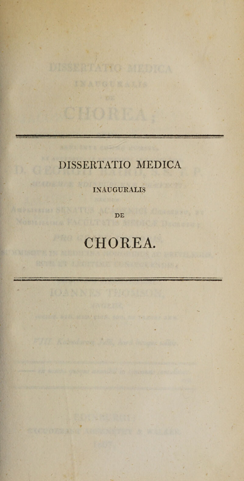 IXAUGUKAilS DE CHOREA