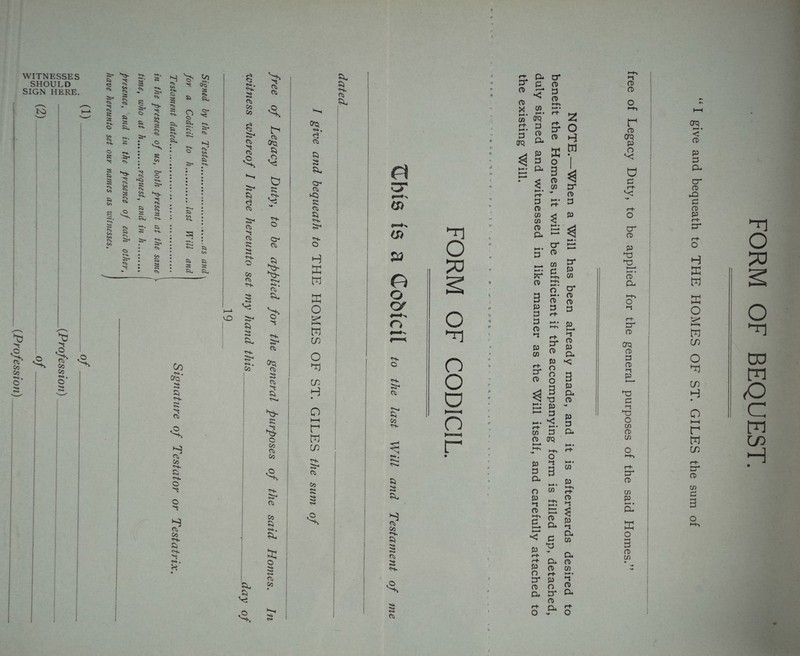 WITNESSES SHOULD SIGN HERE. K> Si ^ tl * Co Co ^. O *0 >6 * CO CO <Sk . o C2 t\» §i o Oo O ss a -*k» Co Sft cn co Co Co Co r*> cd 5ft ^. ^T4 <ft> Co r*> r^4 *-*. <S> O rK» rs. CO >Ki o» Ss- Co >5. C/i Cs- C> ^-*. l'Sb- <t> to <*> Si ^s. ?3- tx> to Si Si <— ts> H ^ Co ^s* £} § Si. Si <~s- <^> Si, Si O o Si, <-^. c-> <S>. Si Co ^-*- Si *— Si, cn c^Q ft ft OK 'k CD H CD CO ’K ft <>K o o S cd Co k-k ft s-k co aq s Cr* 'C ^s. H C^> CO ^>i. Si rs. Si Co Si >* LQ K*. K*K ft <D Co CO ft* CD *■**- ft* ft CD ft* CD ** CD si ft s-k o Co Hi OK ft Vi *>*- <KT* s r\ OK Oi. GO ft Vi > a a Oi g^q ft 'S b 'S- c>K o o a K§ c^l »Kk. <Si ft. > Oi O^Q a S ft K^> ft h3- o co Gi GO ’M- a Co ft cK». ft- o •*4 <^i Co ^—i «*i <K* cKk. Ci ft ft ft- Cr- a ft ft <>K ft4 H ffi W X o g w w o Kr) IT. H o r w in »>K >»<4 rCT4 Ci GO rv* ft- ft OK Oi .ft- (Si S' w (ft o Of o S>K O c>K ft4 a ft CO S-K ^ . ft ft ft- s Ci CO <^K ft *Kk r^ ft OK Ki ft Oi FORM OF CODICIL. » / f r? o o x a < w S' o5’ s p 0) Pu a orq 4 § pu P a Cfl C/3 0) D- a* o P o tr p X o 3 a co -. g* J3 ° 3 P P P O n P 03 U) o CO a t-H »-K> >—‘ • o >-»• a> P P* o p o n o 3 X3 P P < h— • P aq Z o w tr o P p P* p CO a4 ro p P P t—* n o p CL •c 3 P Cm O P P CL p p O n 3 M« CO CL • P o CO ►H-* r+ p *-t *-H »—»• CD CD ►—* >-K» £- (D CL P •-t ►—a < P CL CO p s« a CL CD CD CO O r-K ►-A • p- P CD o CD CL p4 CL r-K CD CL r-K O o K-K i-S 0) CD O t-Kl r CD aq p o a p r~t ^< K» r-t- o cr CD p K—* • CD P-* K-K> o *-t cr a> aq CD P CD •-$ P K—> P *-i *o O co CD CO O K-H pr CD CO p >—* • CL 53 o 3 CD CO • •N •N °2 <m CO p p CL cr CD LP P CD P r-K cr r-h o H ffi W m o s w co O cn H • O HH r w (X! n O pa o n DO m cO c