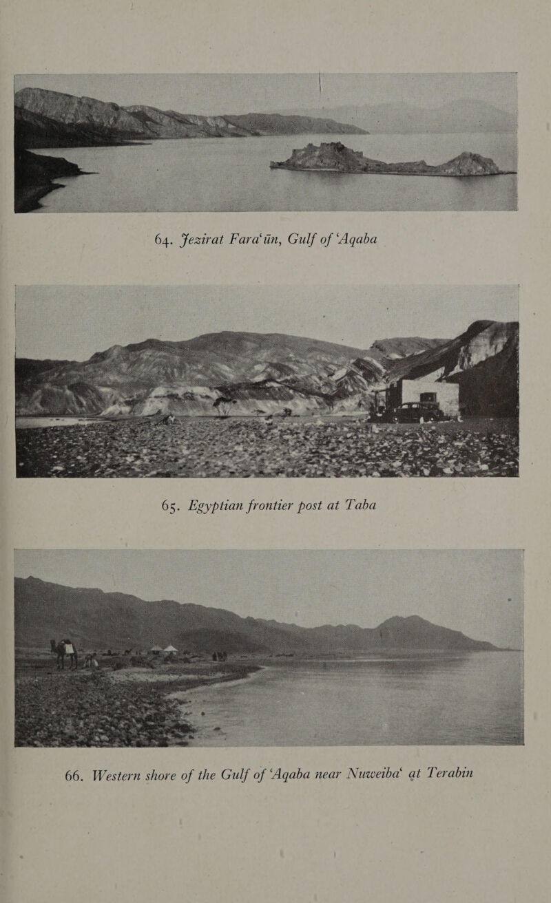  65. Egyptian frontier post at Taba 