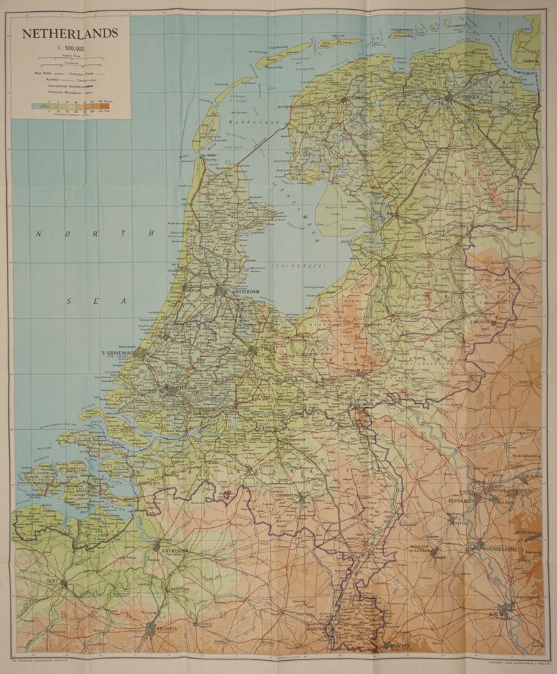                English Miles 5 To e) Kilometres Cig ary ae Ee  Railways  International Boundari Provincial Boundaries  es ae       VLIELAND Oostvlieland        —e 50 ‘100 200 Metres    0 5 10 La «= 0 16 33 66 The Heights on the Map are in 144 328 656 Feet Metres     Hengst Jackijst   w0.0js358!1A  TerscheNinger Wad Waa ndgronden      Den Helder i | WWiewwediep 3 \rw ool i) Wieringer waard                fi \i SCHOKLAND i                                a us MARKEN   Scheveningen ’S-GRAVENHA' \G (THE HAGUE <5                        Ter Hejjde &amp; | ae aaa Ribben Roc CY, a at sid Patel ajompelvpet | Melissant nauwersia ve at Greve ommgels dif Dirksland “ip  OVERFLAKK   e Ps Hast o “feten F                                                                                                  “53°  45                  