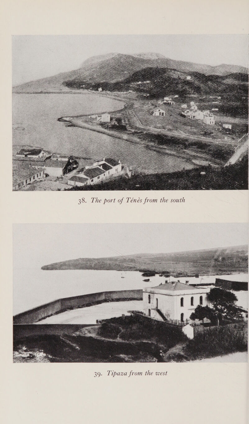  rom the south  38. The port of Ténes fi  the west 