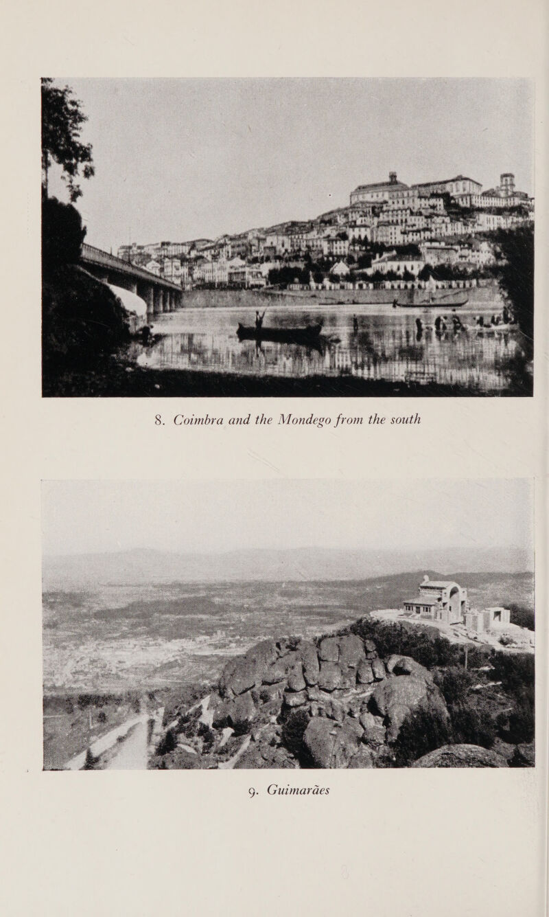  8. Coimbra and the Mondego from the south 