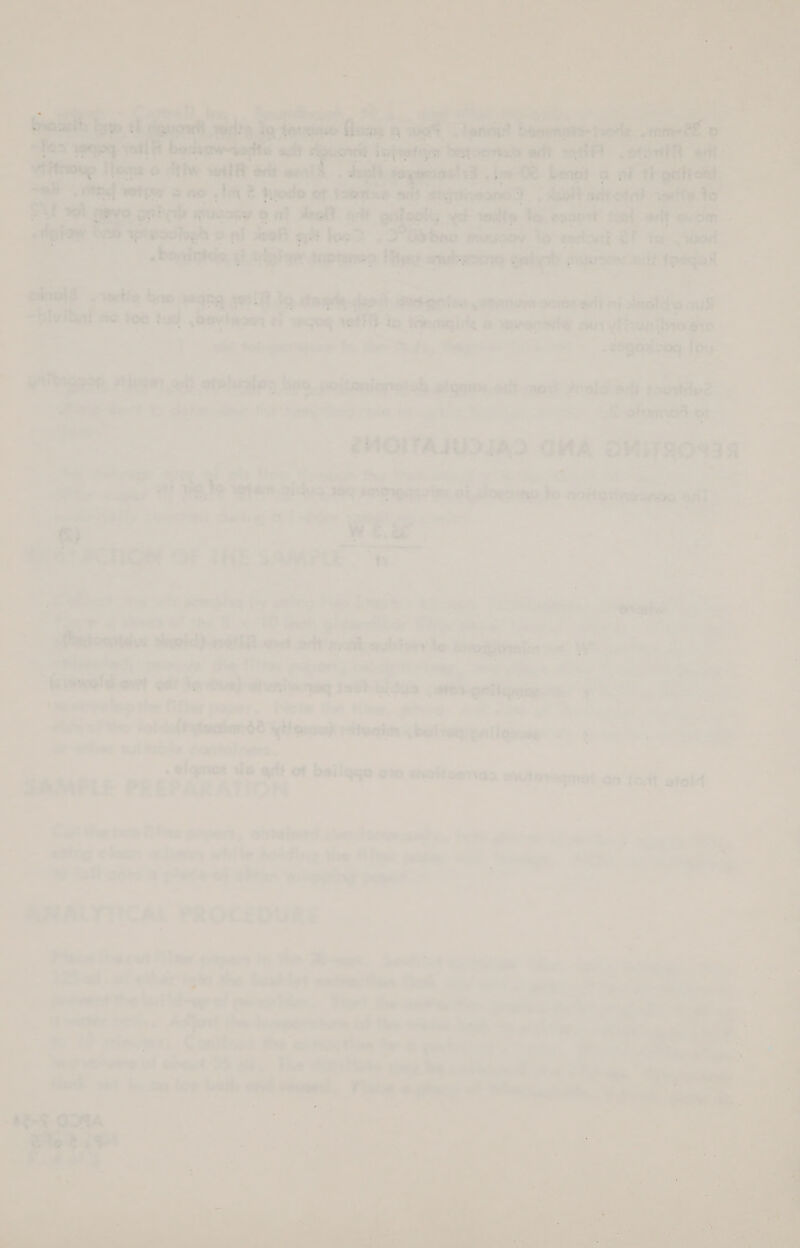 ee , : oe hie mes 4 ae ¢ 35 ; eral eee pee - Ss ari . i oe ap? @ aA 5 a — S. a as oe : Ste gg a ptelptialtions : W ar 5 auth ae. s Nie mh hay fic mii eed i vail am td 2 rea Oats | eon sn esul Rater nie Sener ae  ey       Snug  cen ares = = ae Sagat Sudng &amp; | tea wee eet... s oF THE SAMPLE “h = or ee ts ee an ey iy vsies Ves Sepa > tags, Ovens ae ~ Sar p Measiat tho W 0 a renee Bid anes Seas eae = ne  M hae a iat ode! the: Wither papers, Sale Heroes, “my yin no < ae ae” tow edt Je tvs) atuniinsg is8t-aidys Sie es | ee tome ae fitrer : feper. Mete the time, a8og- u eos vide vt the: ‘Jotdaltiectiend? WHleusy) riteain <baltsqientignes ot. 5 ee | a” athe nat triple can balnes , ; elqmon tio act of bei SAMPLE PREPARATION a Saas cwtmeqmet an tort atel4 Sat thetwe Files gener, chided steed ucrercsuly. be mw 6) ape doe sy cee @: wing cheer aw liers wh! be bodding the filmw came: ie: SiO 4 W GT one = plete of ebran wapping pap | ) ; ARALYTICAL PROC EDURE Palos ihip cat Mit gmpert tx: he Zane Senhint gnteigw dds Bia ti he tpi mtn om ow pevert fede of panera baie. epee Ae Rt ie oe ma OO oe et ee ee ' é tis i    7 r=