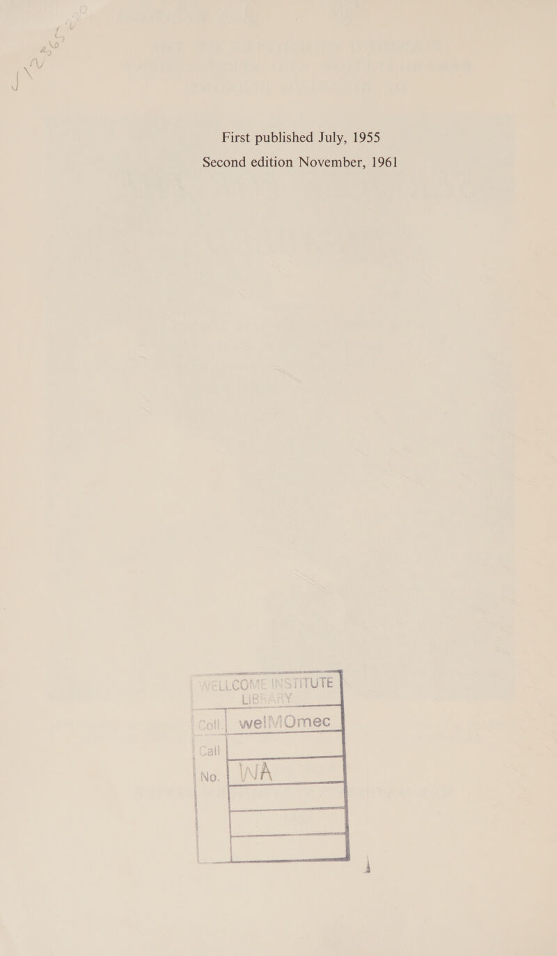  First published July, 1955 eae