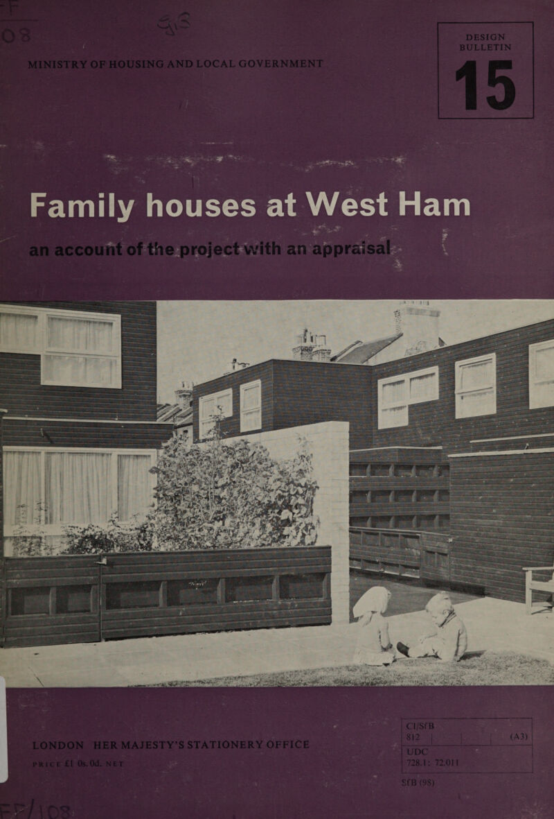Family houses at West Ham  wot 