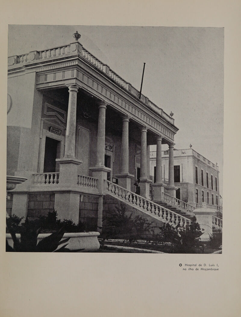    L, is que de D. Lu &amp; Hospital ilha de Mocçambi na