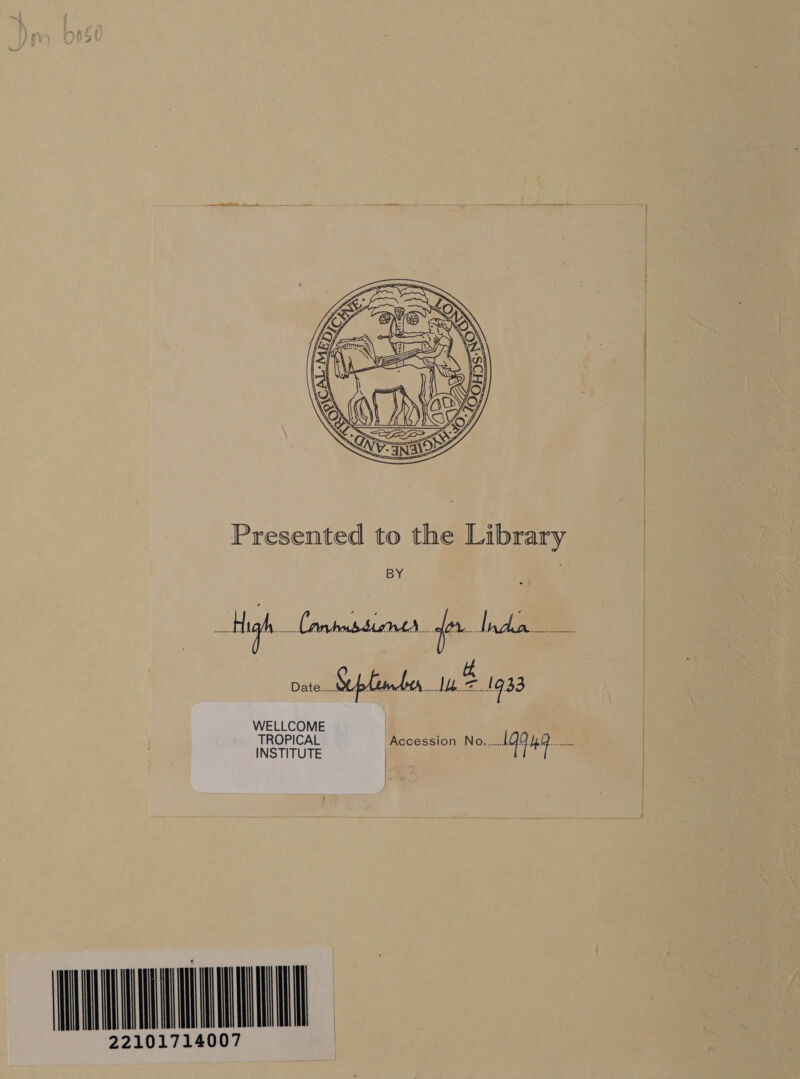  Presented to the Library BY   NLU