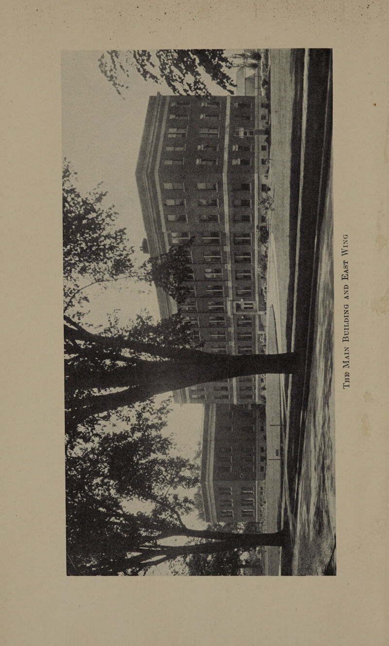Tue Main BUILDING AND East WING