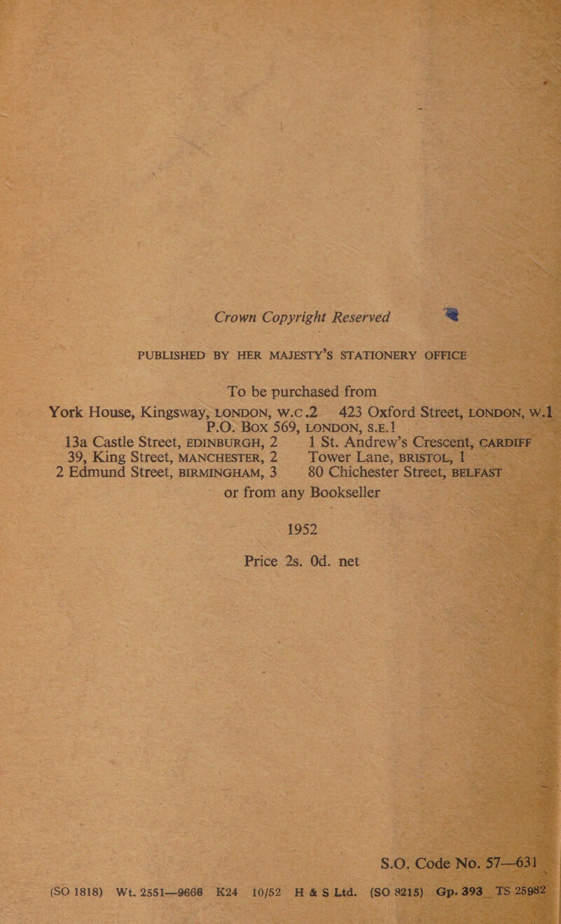 2 Edmund Street, BIRMINGHAM, 3 or from any 1 Bookseller +1952. Price Is. Od. net 