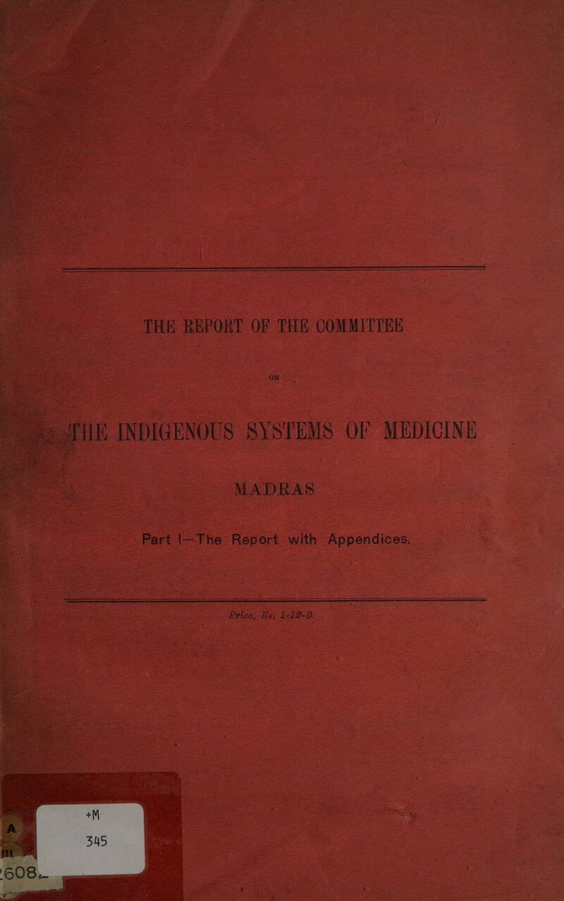   3. i | INDIGENOUS SYSTEMS OF MEDICINE. $6 MADRAS  x «x deu pe -— w 6 ai A A rte 2 Y u— t : yer j - , 