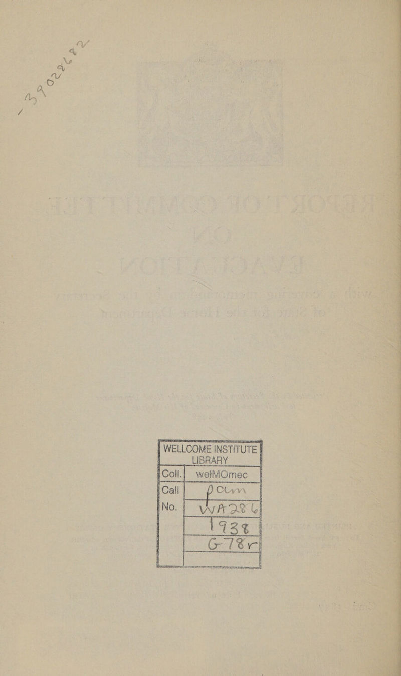 Hh eee Re ‘pary ; eye! peer | WELLCOME INSTITUTE | | LIBRARY a4 ta ieee