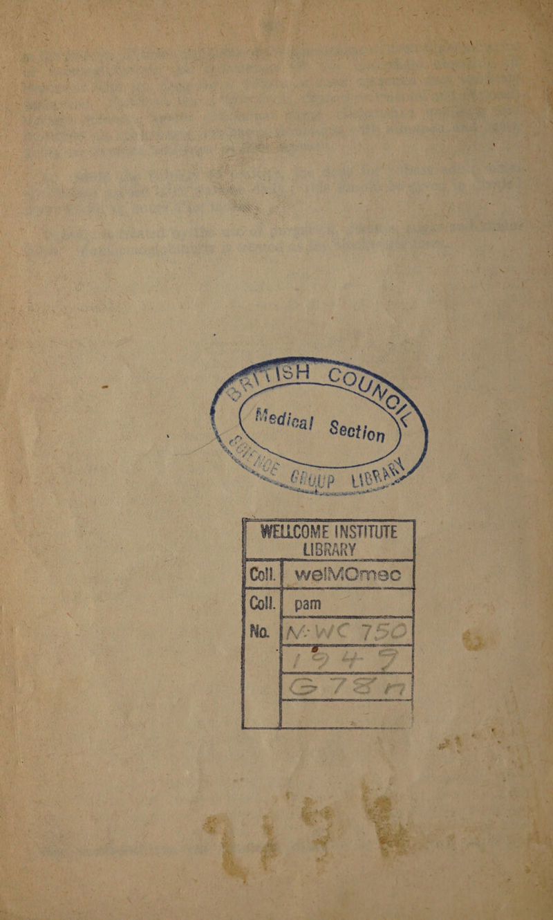   “GROUP LIBRE eu zi aa od Sie WELLCOME INSTITUTE LIBRARY _ a welMCmec       