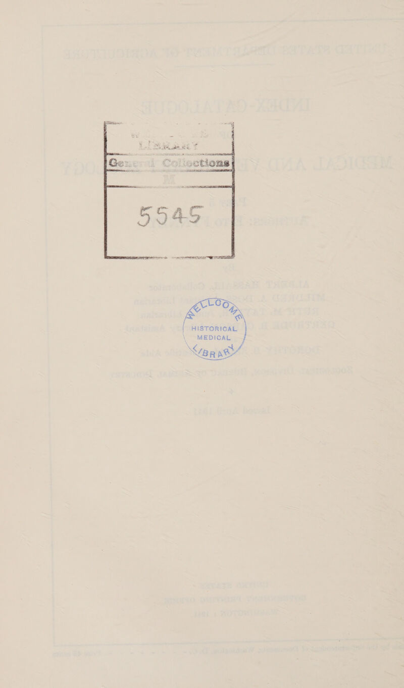     &amp; HISTORICAL MEDICAL : / ETS 