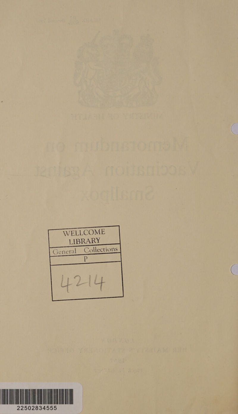 WELLCOME LIBRARY Collections     | General   Le