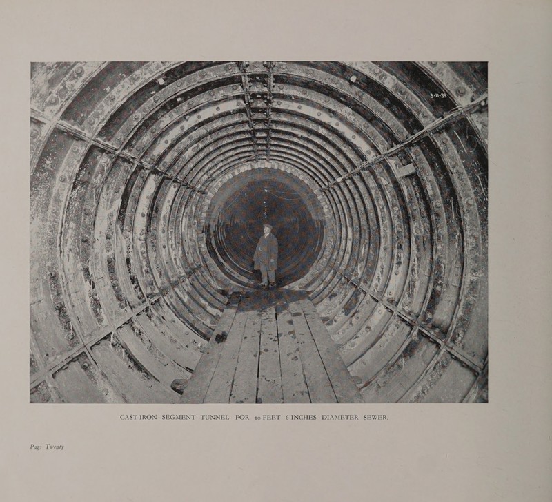  INCHES DIAMETER SEWER. FEET 6 Io NEE, FOR TUN MENT CAST-IRON SEG Twenty Pag?