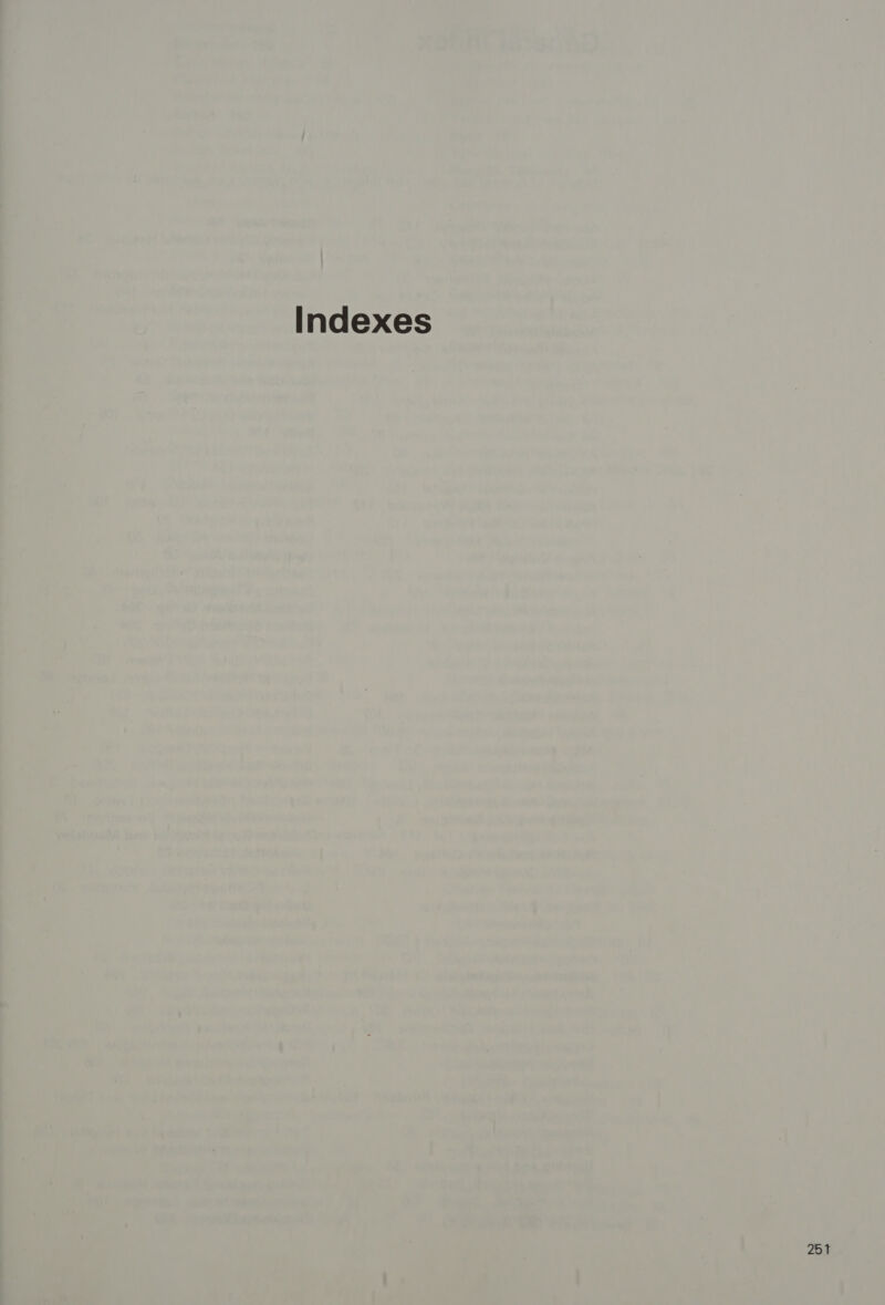 Indexes