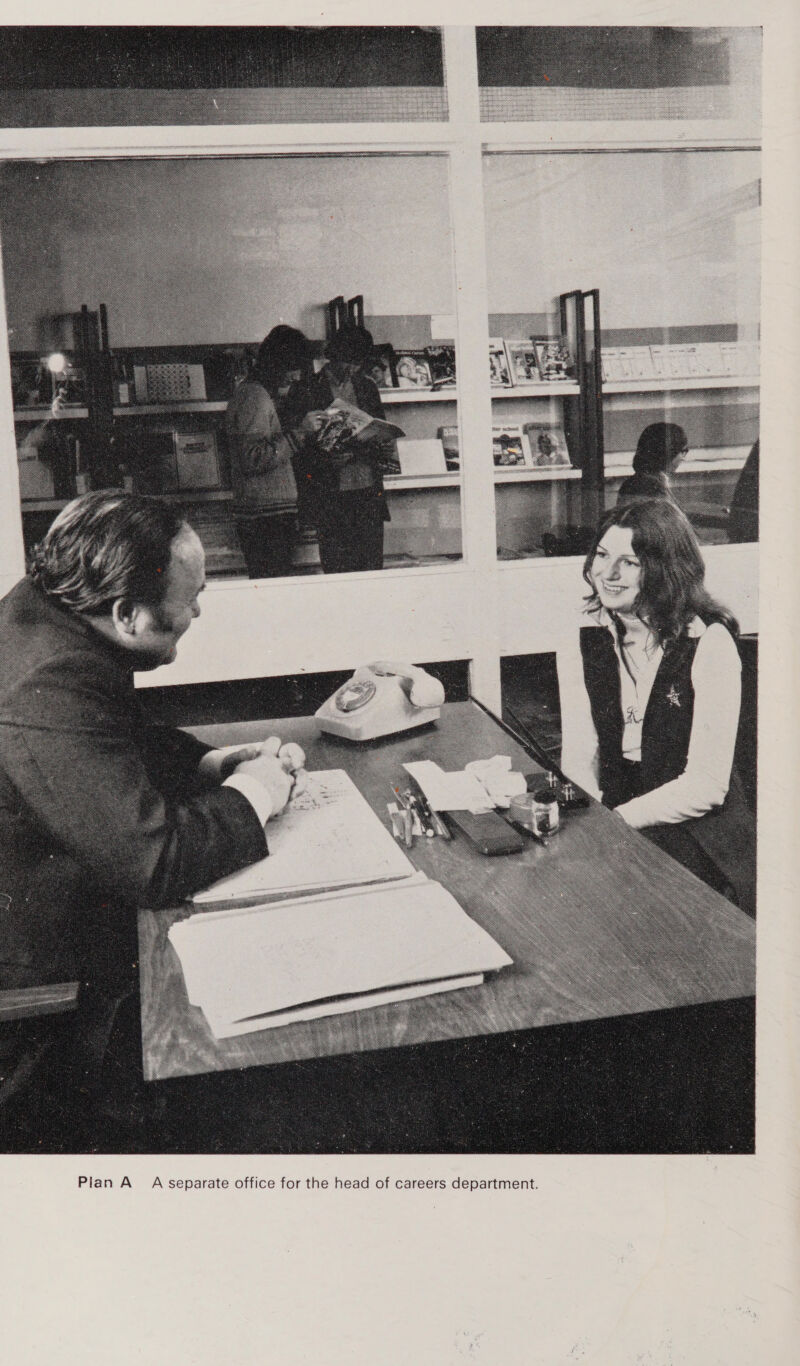  Plan A_ A separate office for the head of careers department