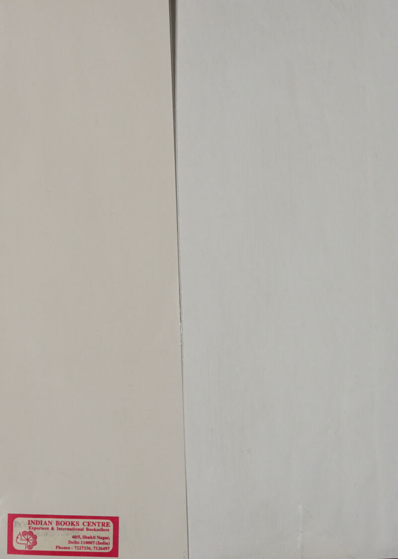       40/5, Shakti Nagar, Delhi-110007 (India) Phones : 7227336, 7126497 