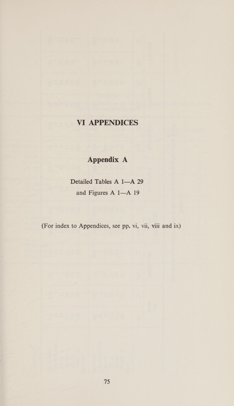 Appendix A Detailed Tables A 1—A 29 and Figures A 1—A 19 (For index to Appendices, see pp. vi, vii, vili and ix) )