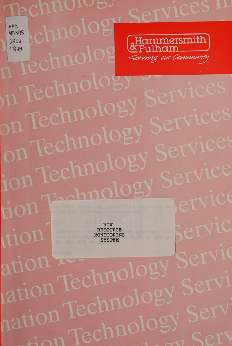 HIV RESOURCE MONITORING SYSTEM 