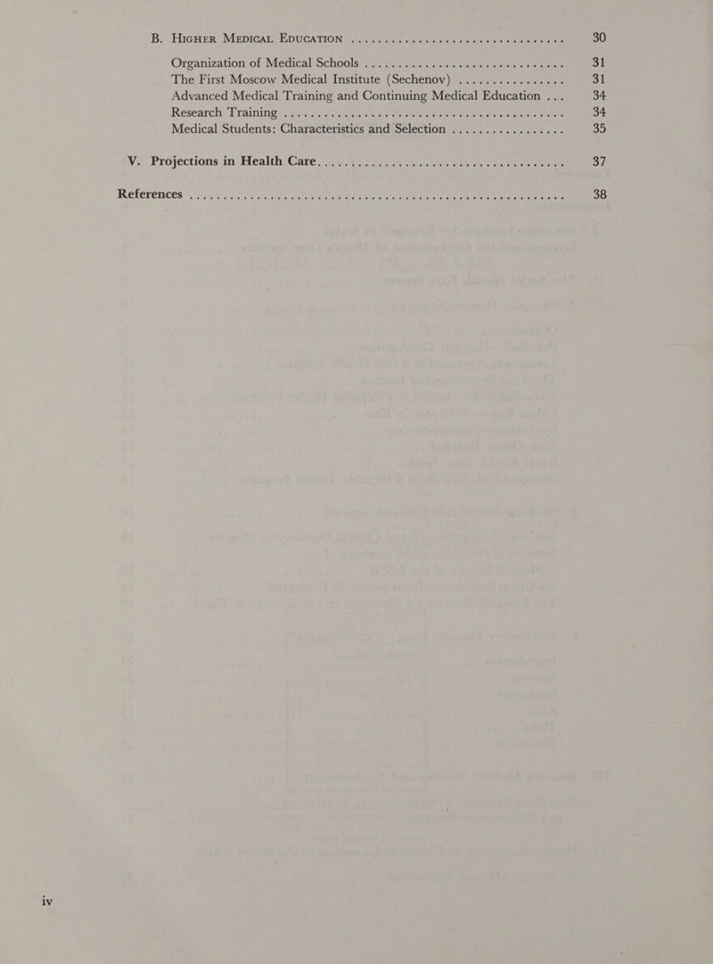 lv References 30 31 31 34 oF ae 37 38