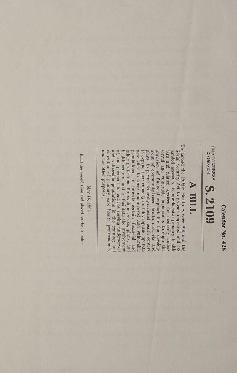 Calendar No. 428 3p CONGRESS and for other purposes.