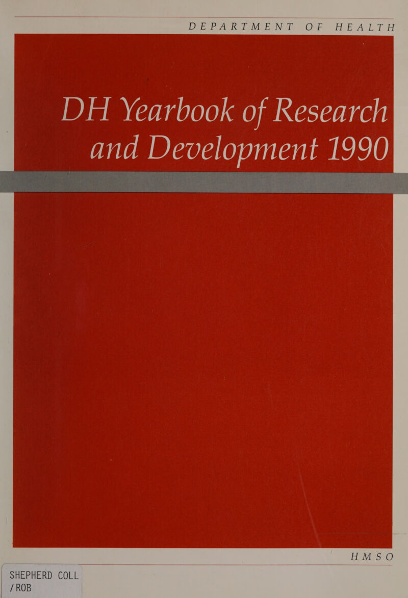DEPARTMENT OF HEALTH  SHEPHERD COLL / ROB