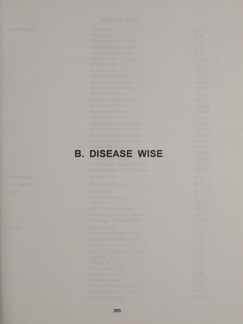 B. DISEASE WISE