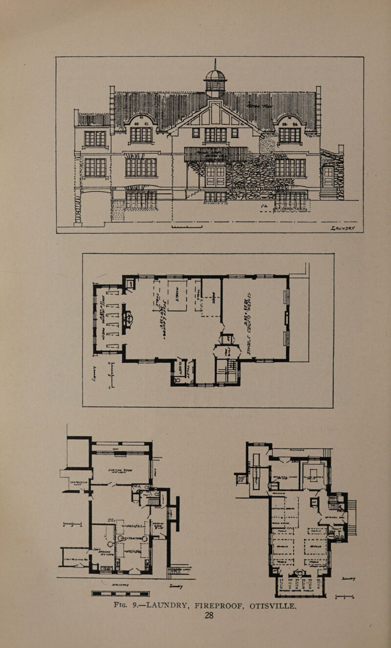 WA “4 ita | § TAunarRy Fic. 9—LAUNDRY, FIREPROOF, OTISVILLE.