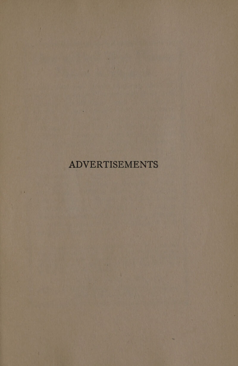 ADVERTISEMENTS