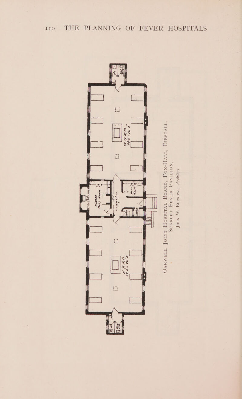 OF FEVER HOSPITALS = 3 | THE PLANNING ITO *TIVLISUIG ‘qayyIdp ‘SMONANG “A\ NHOfL