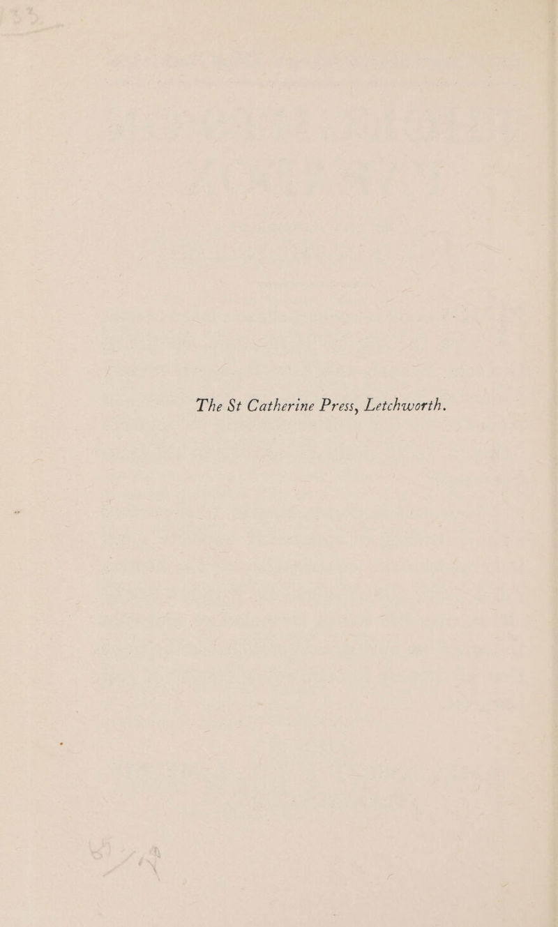 The St Catherine Press, Letchworth.