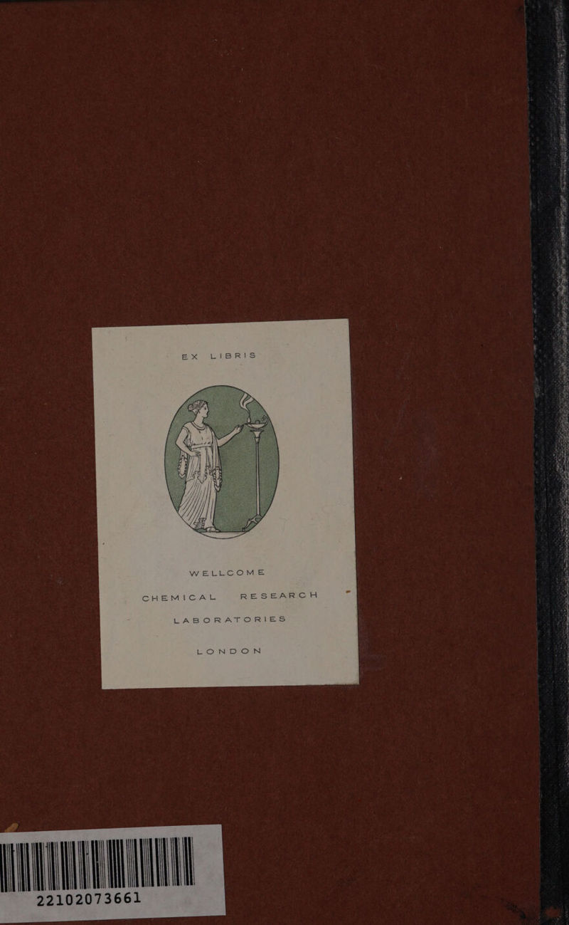 WELLSOME CHEMICAL RESEARCH LABORATORIES ee re A era EREHER, ae Ye ten in he ir u