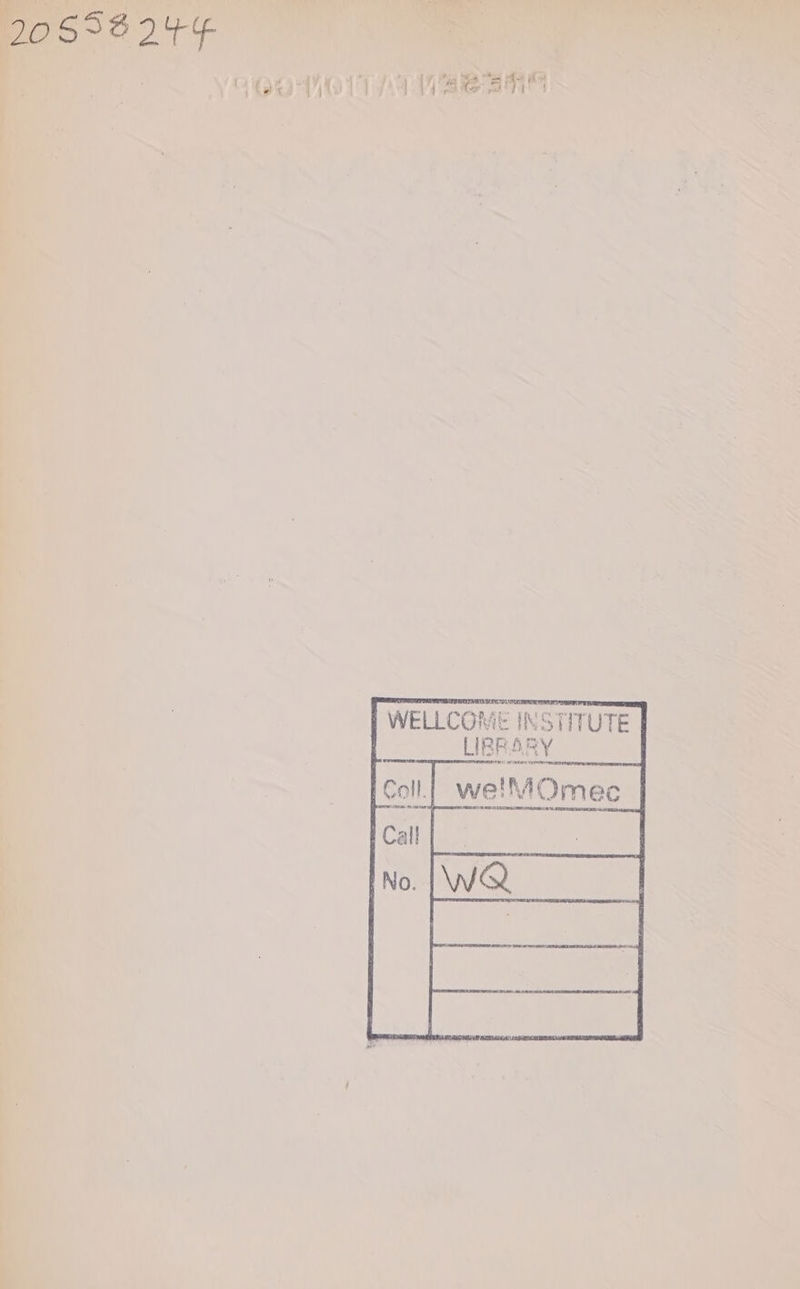‘ } j : i 49! ‘ © O19 Re WELLCOME INSTITUTE LIRF ORY — ae me me iz