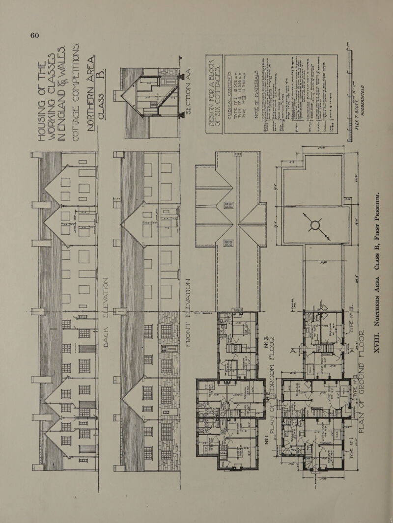 ; k fat} Vv) MAG g c Rs : : 3 Dees 24a a = fe IE eA Cs BREE S 5600 6 Zi, as lacie: IE 09% 9° Ha ero =O] deo ig yZz4uc4 Kh | Boel] Slay : ns3 qd x0 Ace er : stole KZ Sy = tee i i PACK EILEVATION FRONT FLEVATION = GROUND FLOOR | oat yall lll acne =; : r Td | he HUDDERSFIELD XVIII. NortTHerN AREA C1iass B, First Premium.