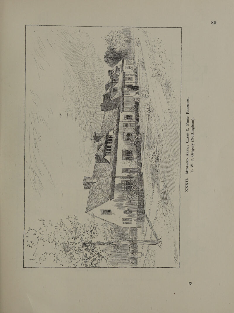 Cxiass C, First Premium. F’. W. C, Gregory (Nottingham). MIDLAND AREA XXXII.