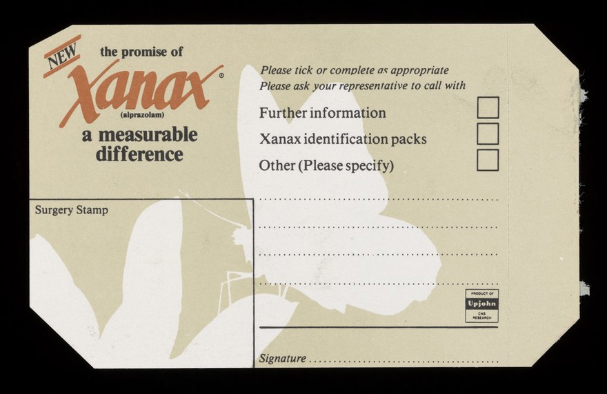 The promise of Xanax (alprazolam) : a measurable difference.
