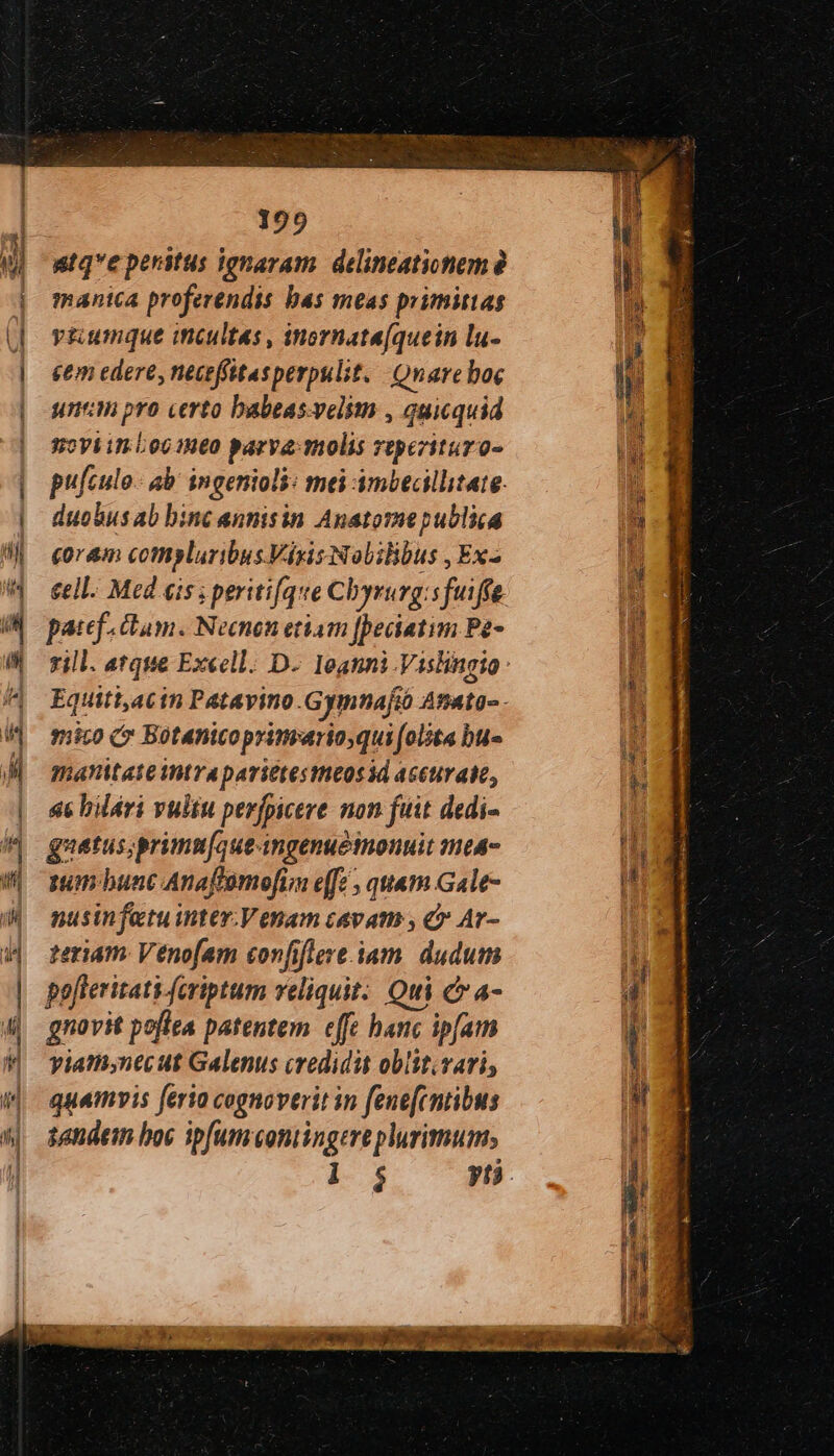 stqve peritus ignaram. delineationem à manica proferendis bas meas primitias vicumque iicultes, inornata(quein lu- eem edere, neceffitasperpulit. Qnare boc suntin pro certo babeas-velim , quicquid ΟΡ 17} boo meo parva molis repezituro- pufculo- ab: ingenioli: mei ámbecillitate: duobus ab binc annisin Anatommepublica «oram compluribus Váxis Nobilibus , Ex- patef. clum. Necnen etiam Jeciatim Pe- mico C Botanicoprinrario,qui folita btut- TiavAUATE DEY A pavietesmeos id aceurase, 4 bilári vuliu perfpicere non fuit dedi- guatus;primu(aue-ingenueinonuit mt4- non bunc Anaffamofim e[fc , quam Gale- nusinfatuinter.Venam cavam 60 Ar- teriam. Venofam confiftere.iam. dudum pofteritati-feriptum reliquit: Qui c 4- gnovit poflea patentem effe hanc ipfam viam;nec ut Galenus credidit οὐ “τι γα} quamvis feria cognoverit in fene[cntibus sandem boc ipfumconiingere plurimum