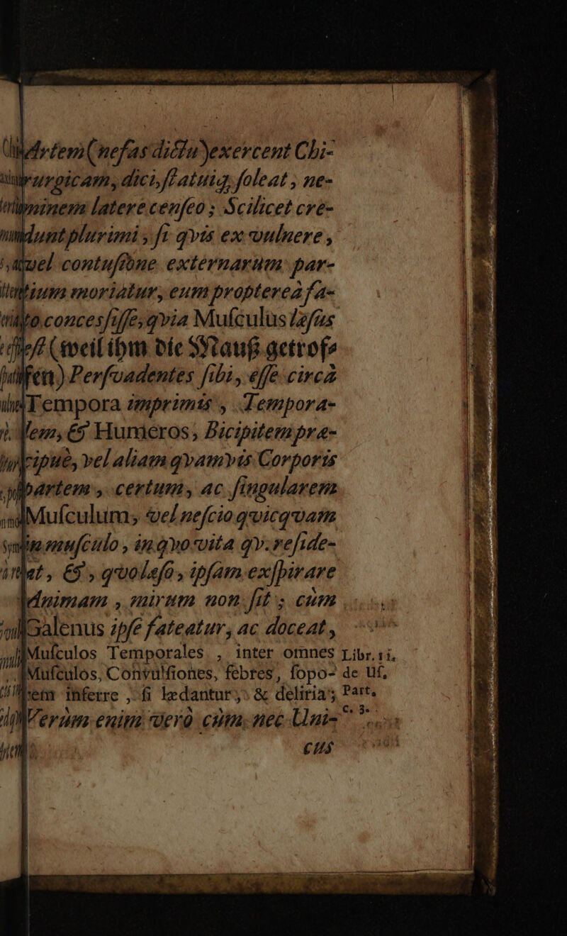 Metus MELREVSE os b ORRÉS cafe ea Qeopigé e reco cIeUN WirZem(nefas dicfuyexercent CLi- Urgicam, dici, Jf atuig. foleat , ne- i inem latere pgige : Scilicet cre- Bear Wernm enim dero citu. sec Unis ^ ua ! | (uo co