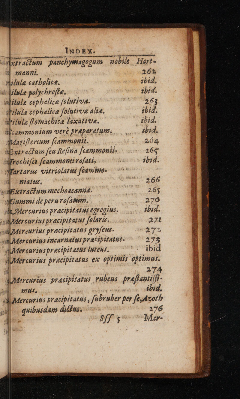 Us pancbymagogum | mobile -Hart- iid manni. ; 262 Wlule catbolice. ibid. ital polgchrefie, — ec ;bid. inzlule cephalice folutiva. uu 263 qMilule cepbalica folativa alia. jbid. Wille flomachtca laxative. ibid. aMcammonium verà praparatum ,.. .. zbid. guae if erium [cammonit. m lMExéracium feu Reftna [cammonii«.. 26$ idfrocbifez fcammonii rofati, 2 ibid. mfartarus vitriolati feawimo. WM --éaté. 07 ONU wilexirattum mechoacannt. — eg D. de pera rofasim:, . 270 WMercurius pracipitatas egregius. —.,... tbid. i MMereurius, pracipitatus folaras. eco wAAE jM Mercurius pr acipttatus gryfeue- i37, quimMercurius scarnatus pracipitatui- ^ 7 273 duMercurius pracipitatus littus. * ibid duMercurius pracipitatus ex optimis optimus. m 274 guMercuráus pracipitatus rübeus prafamiff- Qao mus. act ibid. akaMercurits pracipitatus, fabruber per feas zot b pil p didéus.: 2176 NS. 8f y Mr-