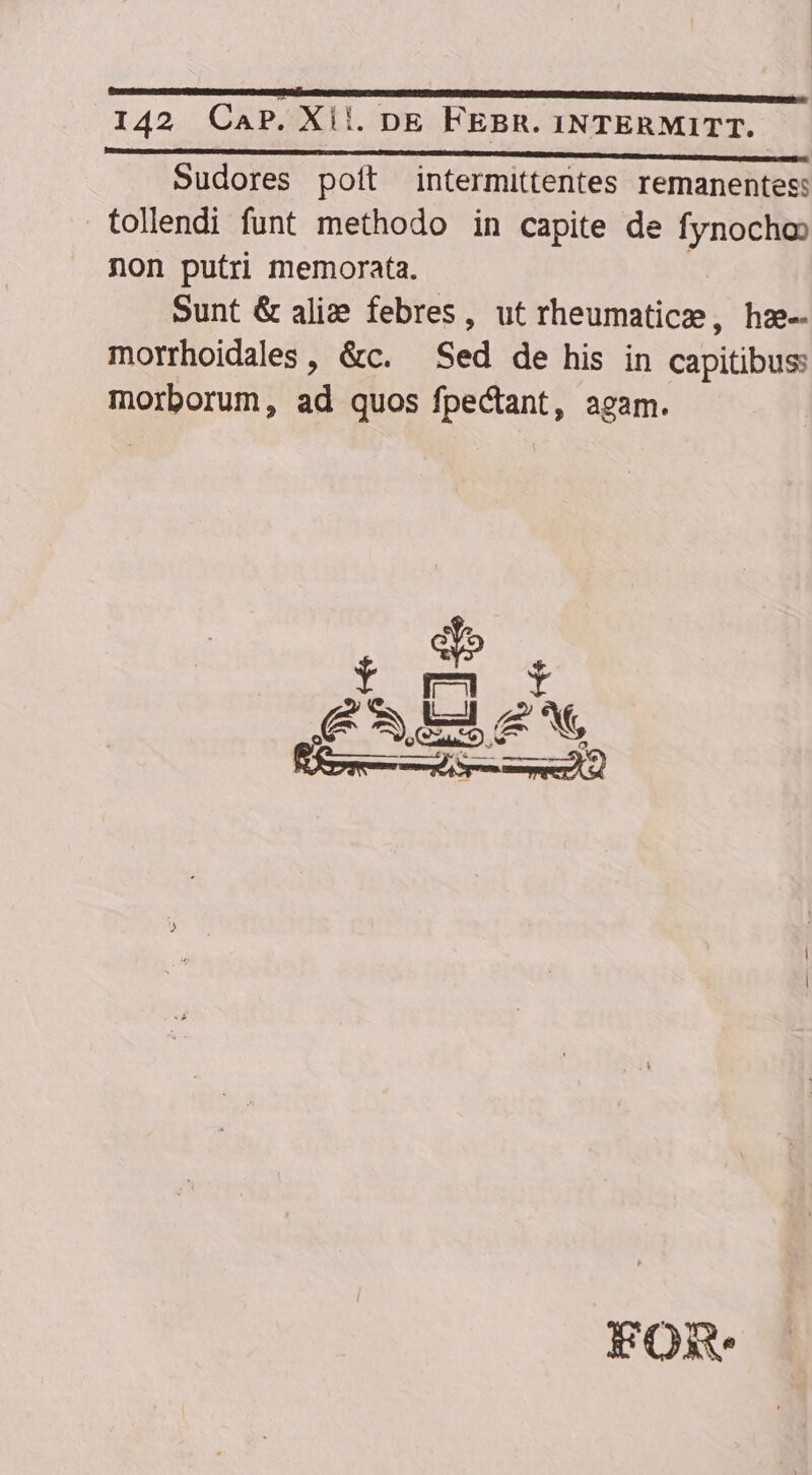 Sudores poft intermittentes remanentes: tollendi funt methodo in capite de fynocho non putri memorata. | Sunt &amp; ali: febres, ut rheumaticze, hze- morrhoidales , &amp;c. Sed de his in capitibus: morborum, ad quos fpectant, agam. EORR.