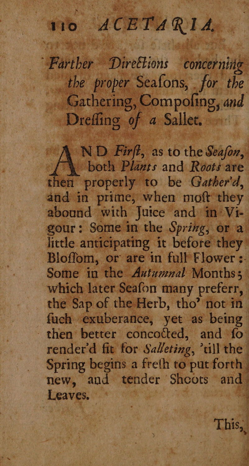 with ios | Snore exU erance, “yet “aa Being then ie ee concotted, : haat Pe) render'd fit for Saleti q ape a feeth