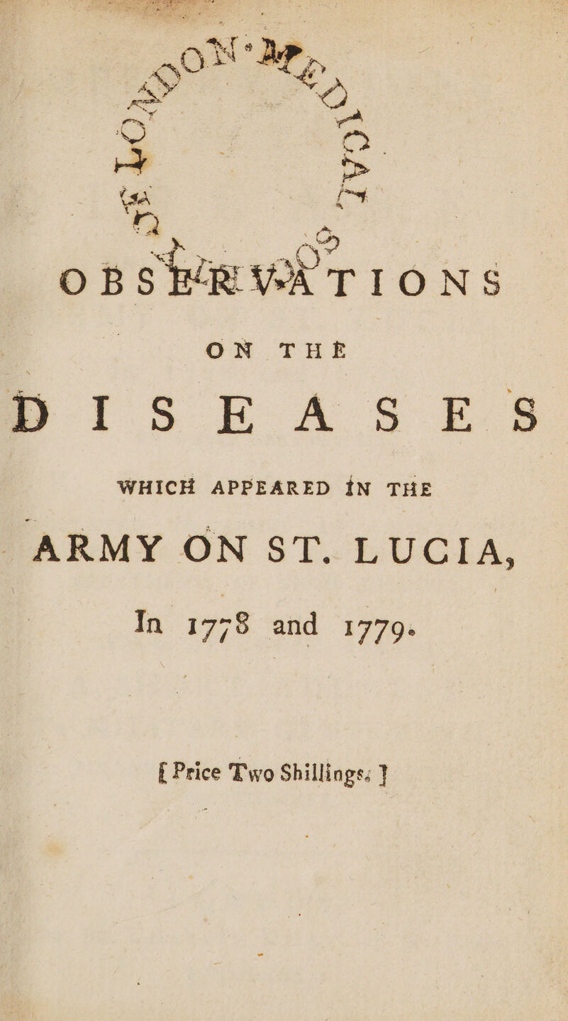 cS) oo (aA [4 WHICH APPEARED IN THE ARMY ON ST. LUCIA, In 1778 and 1779. { Price Two Shillings. ]