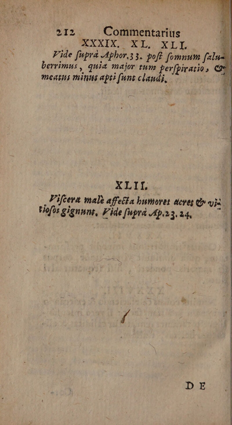 EXAITOUETS. X1 E Vide fupra VAphor, 33. pof? fomnum falu- berrimus , quia major tunm per[pivatio » meatiti minis apti funt dier | (— XLII Pifcera malà affefia bumovet acvag qi» vis tofos gignunt, Fide [uprà 45.2.3, 24,