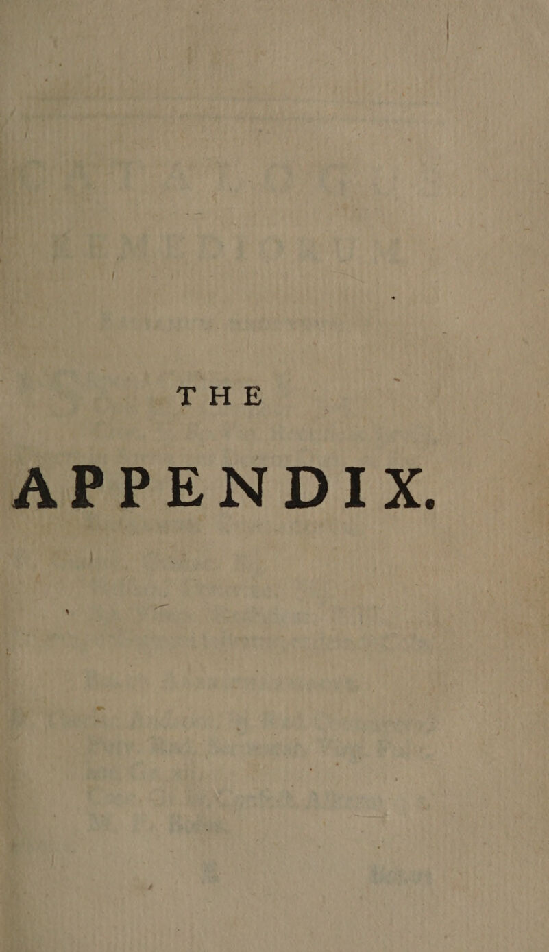THE APPENDIX.