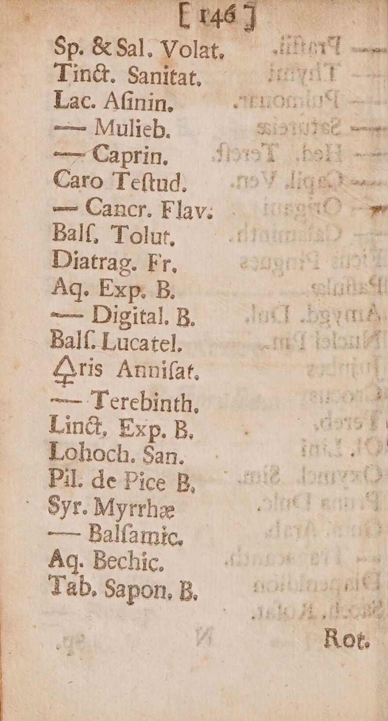 UX. hee s 24 » Ü T - TE REPRE. P AEN EP I LS. Il  NT Pd Dt To MENU HUE C7 À PUTET Y Sp. &amp; Sal, Volat, * nerd abo TinG. Santtat, | H8ynlf —— Lac. Afinin. AEnonrst — Mulieb. ; 951218 4n5C —7 Caprin, y bel Caro T'eftud. I1 V ig es iita -— Cancer, Flav: 3 RgRO Balf, Tolut, FirmistaD Wi Diatrag. Fr. exin Sot Aq. Exp. B, e uen » e Digital. B. iut HORDUTUM Balf. Lucatel. JI 25 £Mris Annif(at, | tomen —— Terebinth, DR Lind, Exp. B. à E. : ; $5 Lohoch.San. . hes e V Pil. de Pice B, Syr. Myrrhze —- Balíamic, Aq. Bechic.