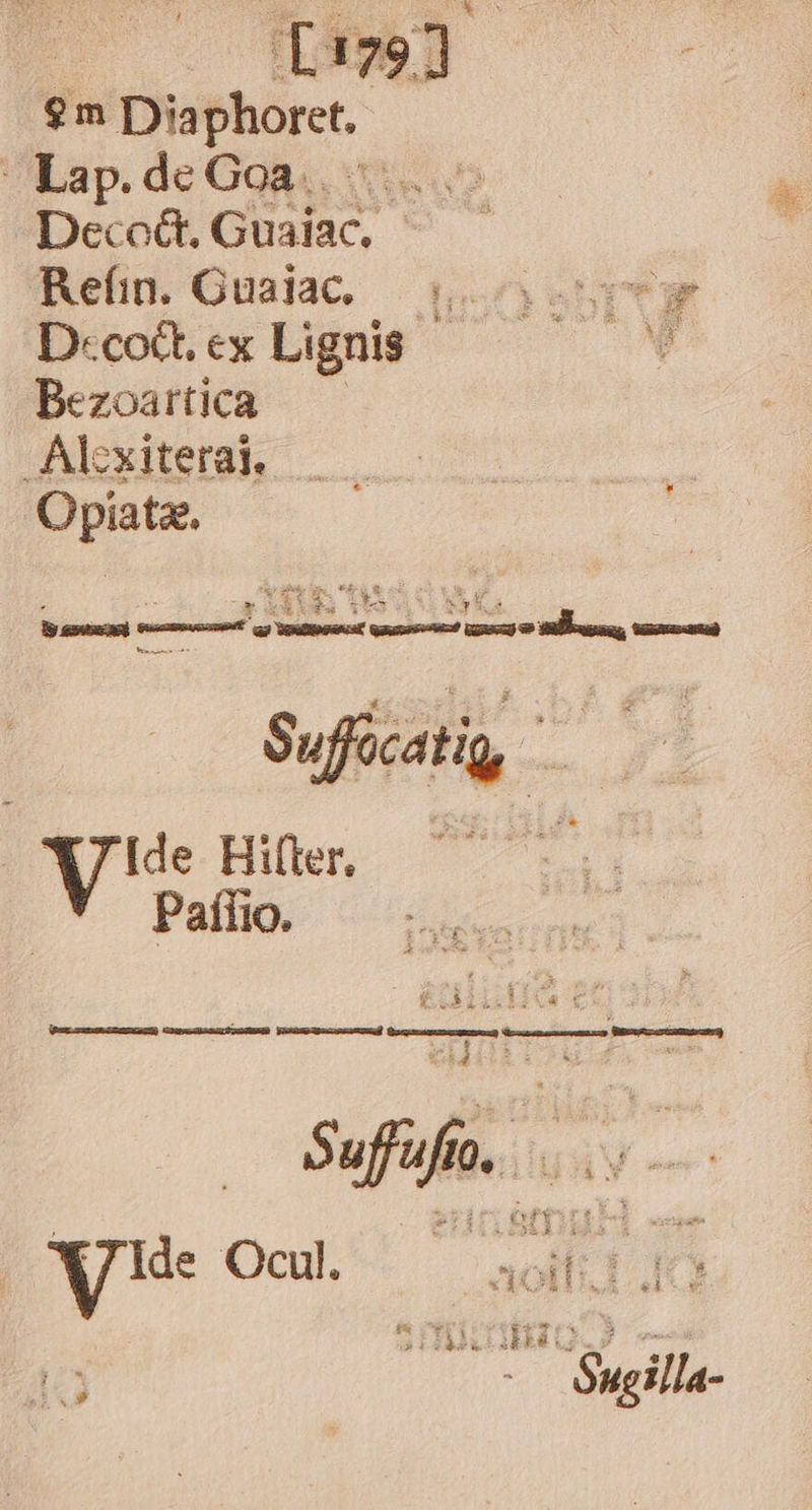 UN: * | L:791 9m EnePhoret | Lap. de Goa Decodt, cnim | Refin. GuaiaC 6.5.1 Dccot.ex Lignis — — ^ Bezoartica Alxiterai, Opiatz. — eer enit asco dm, — Sufeati — Ide Hier, ^ Pafíio. Veo CI : T ile